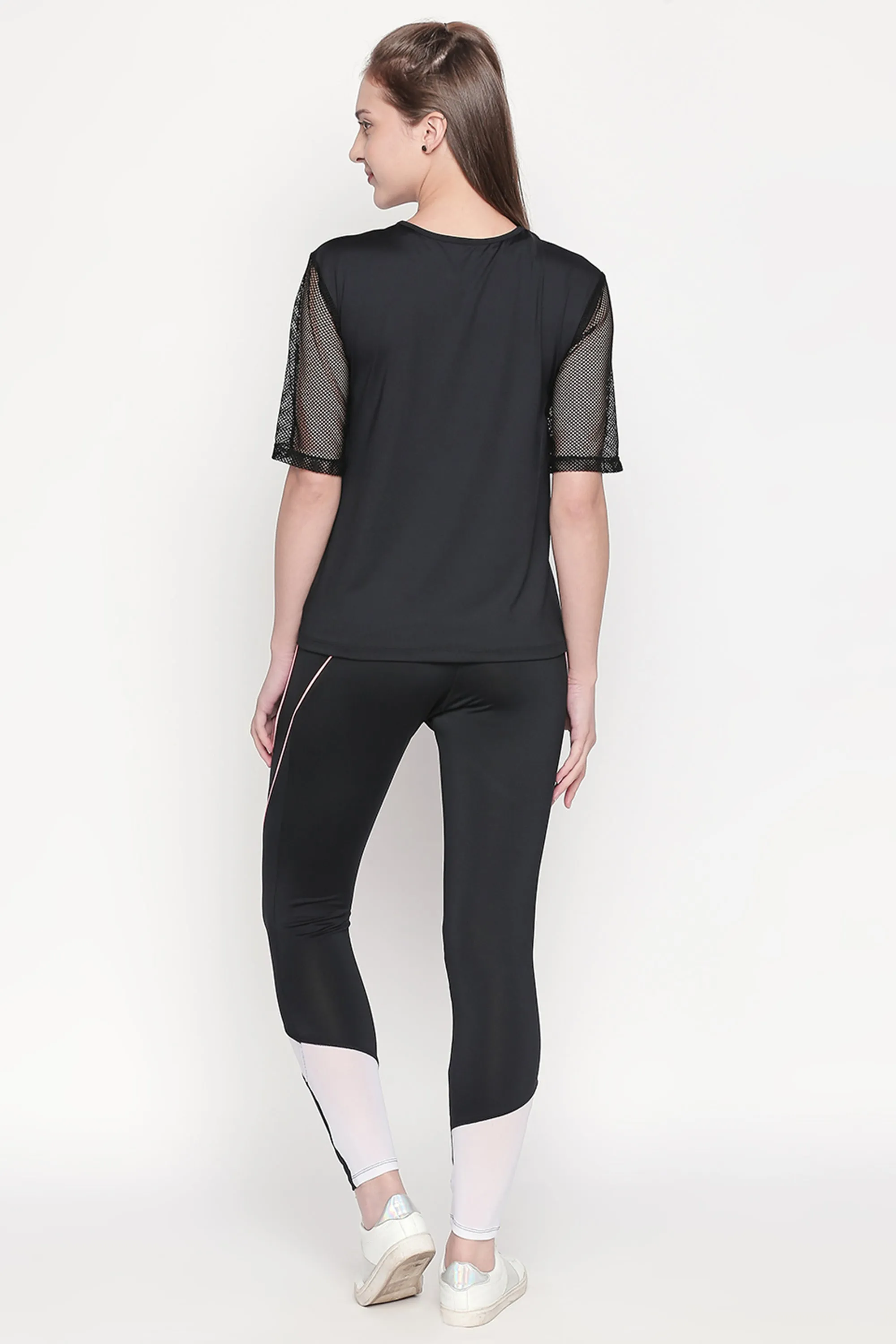 Activewear Black Tracksuit