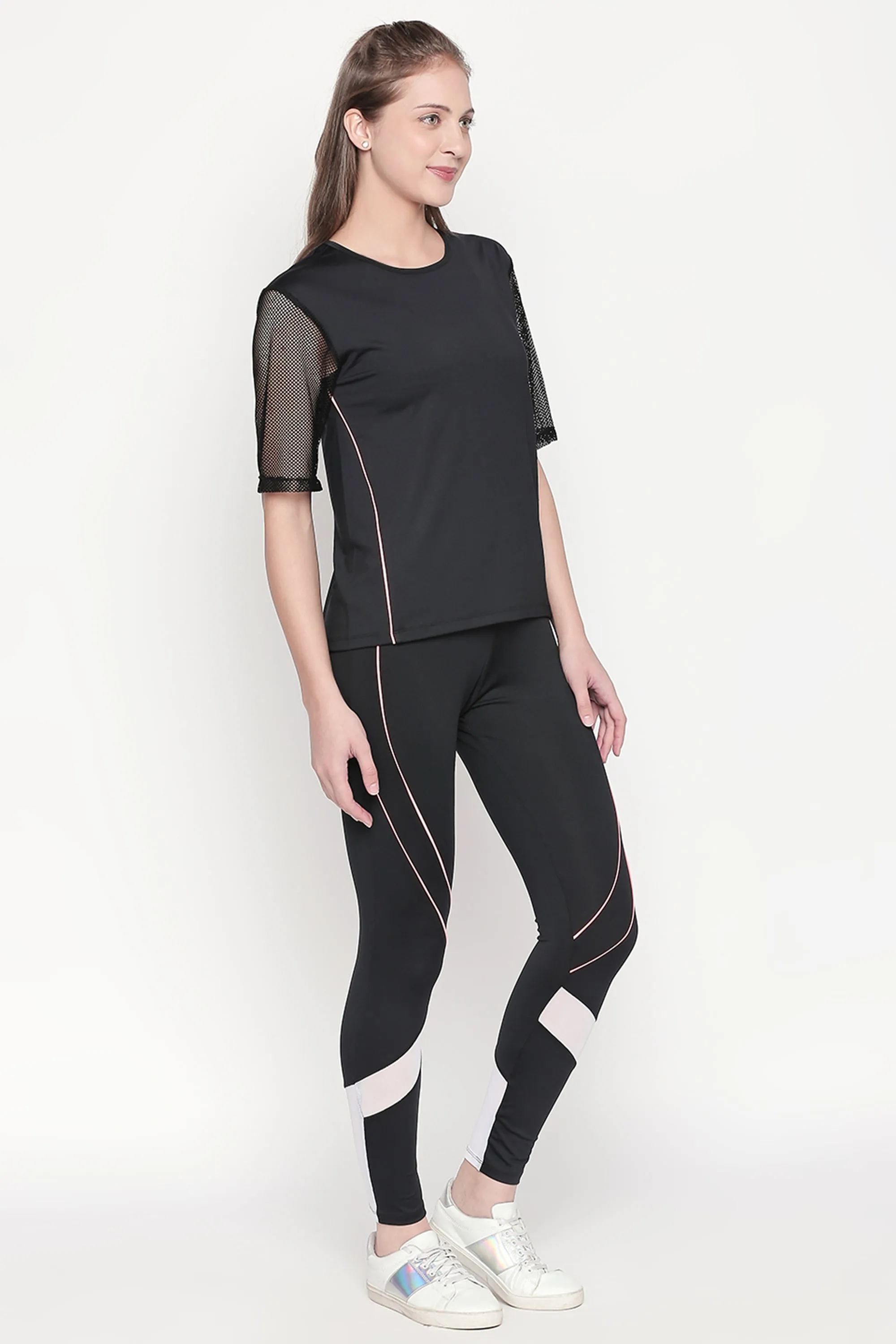 Activewear Black Tracksuit