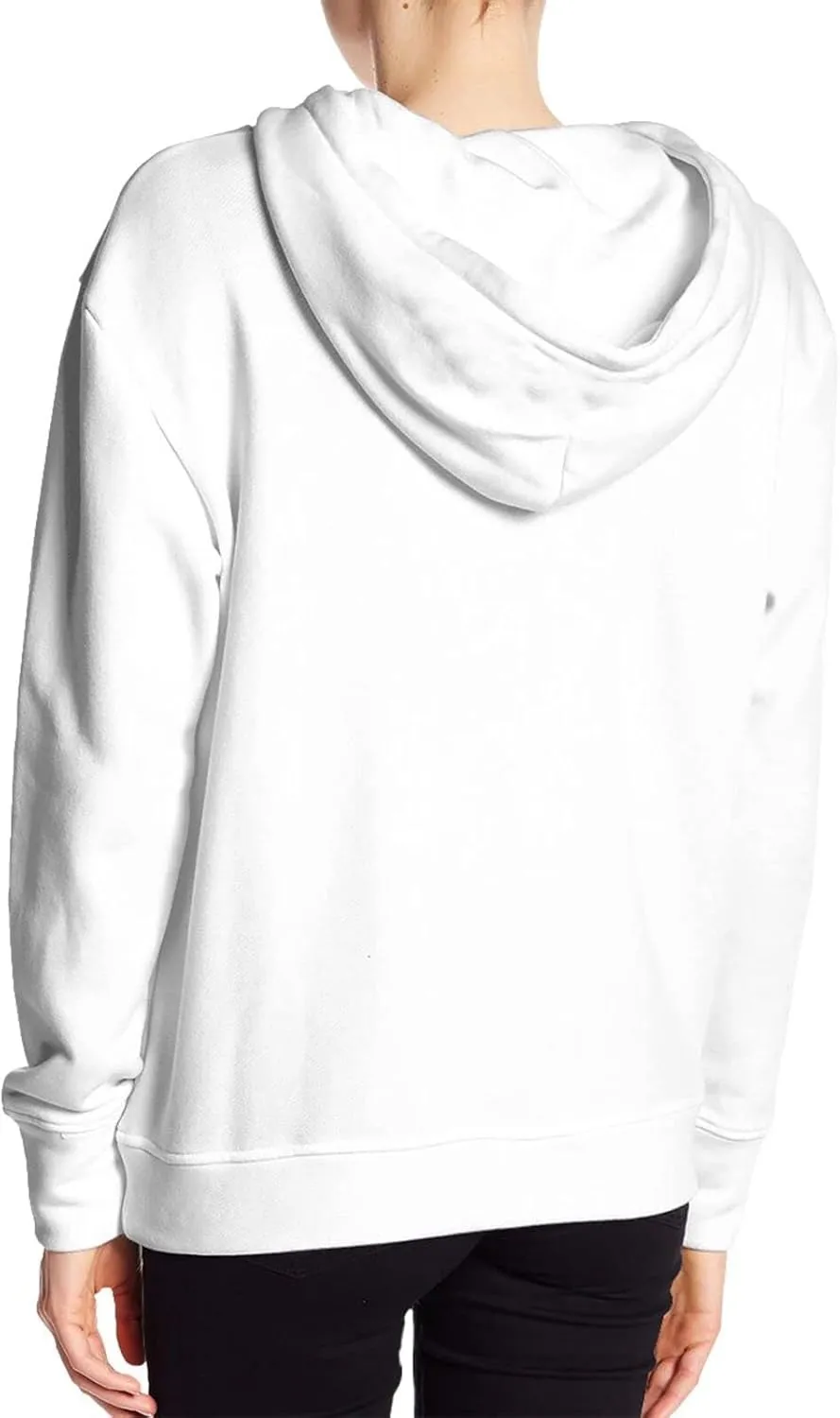 Adult Long Sleeve Hoodies Tops Casual Hooded Sweatshirt Clothes