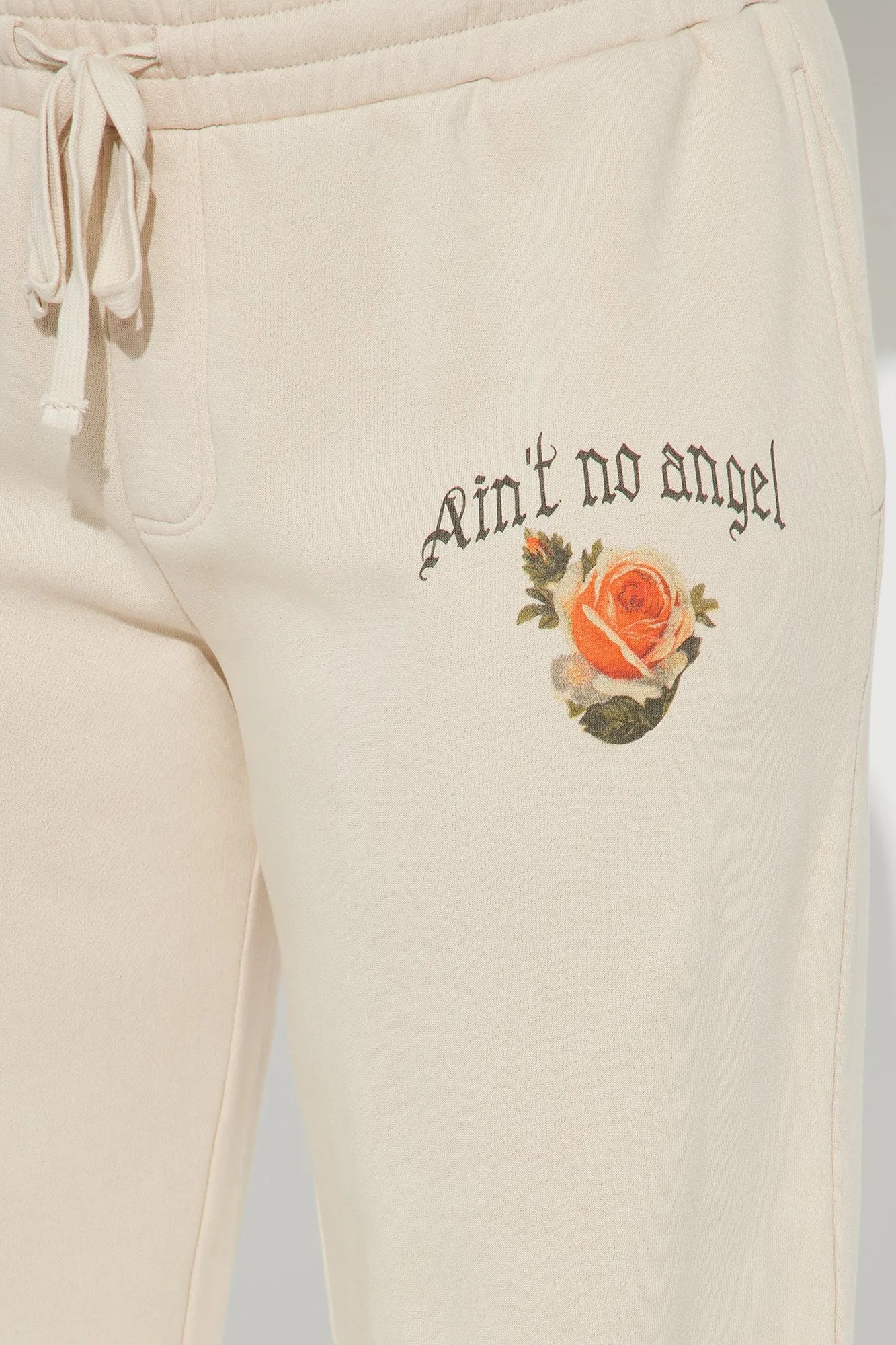 Ain't No Angel Sweatsuit - Taupe