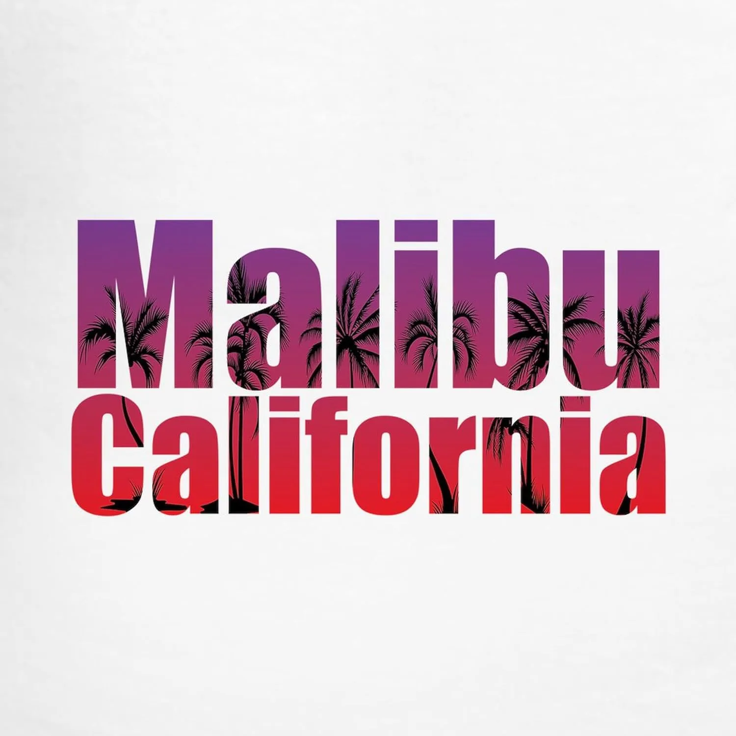 CafePress Malibu California Pajamas Men's Novelty Light Pajama Set, Comfortable PJ Sleepwear