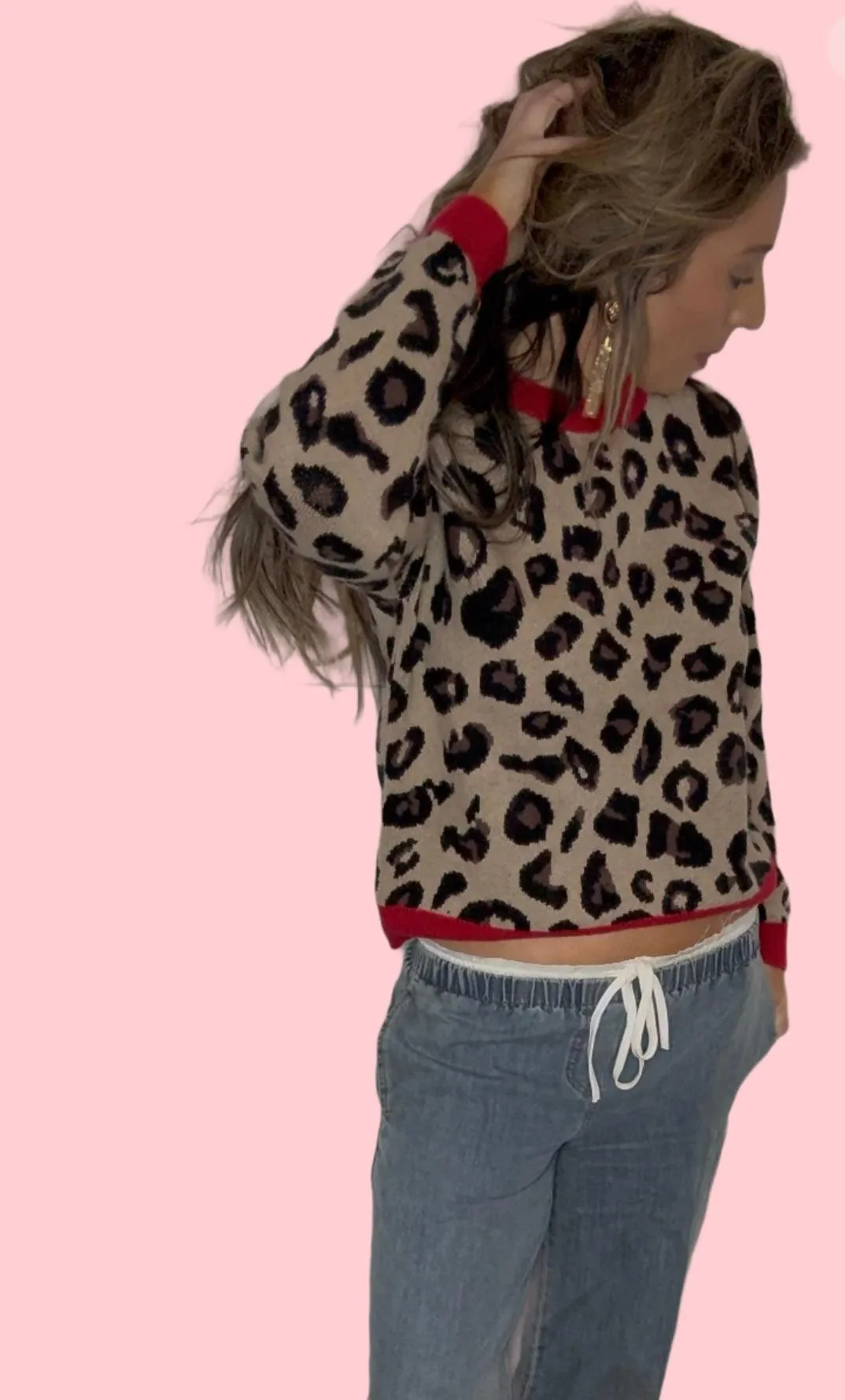 Cheetah Sweater