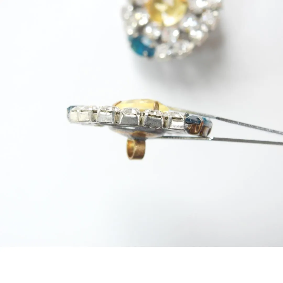 Elegant Antique Czech Glass buttons