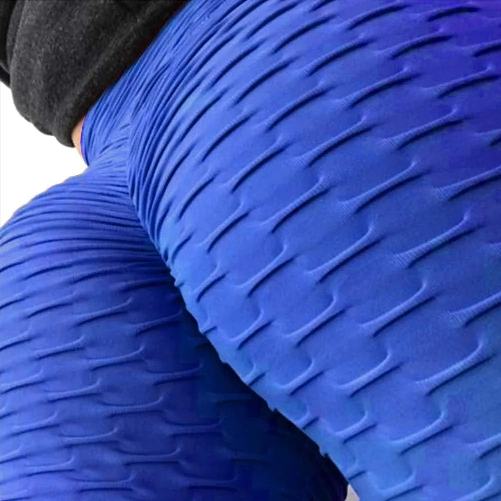 FITTOO Womens High Waisted Yoga Pants Tummy Control Scrunched Booty Leggings Workout Running Butt Lift Textured Tights