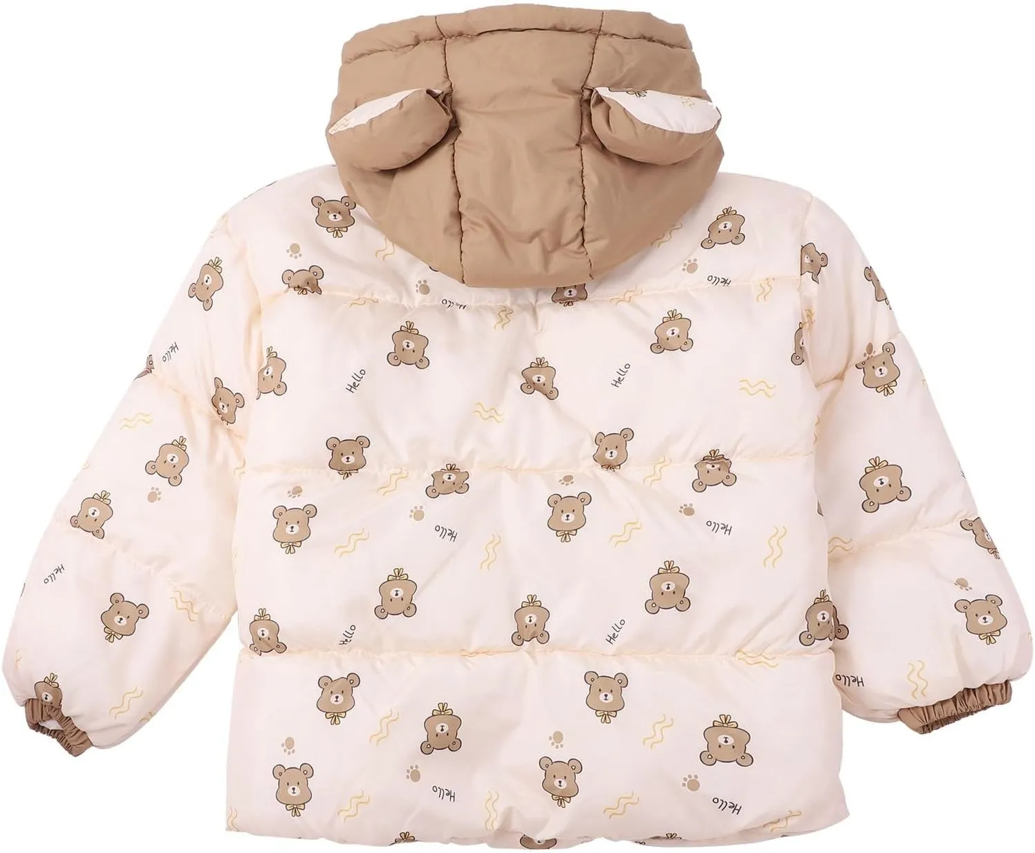 Fleece Jacket Boys Girls Boys Winter Warm Thick Solid Cotton Long Sleeve Padded Jacket Coat Boys Preschool Winter