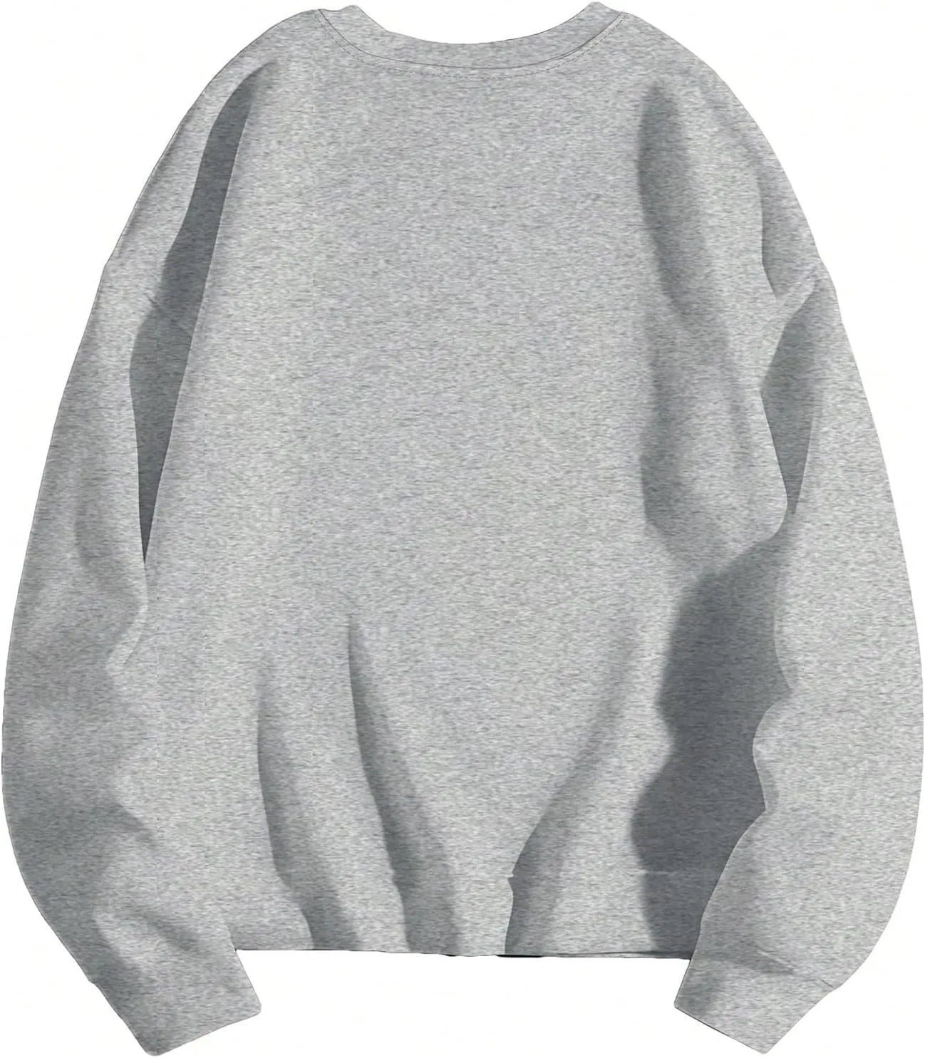 GORGLITTER Women's Cute Teacher Crew Neck Sweatshirt Letter Graphic Oversized Pullover Tops