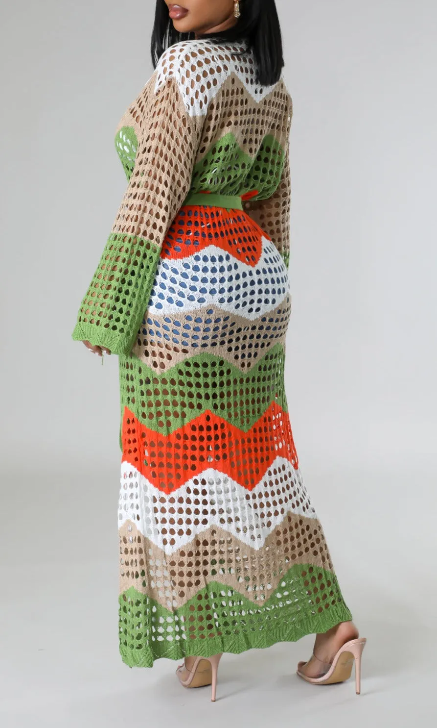 Hand Crafted Knit Cardigan