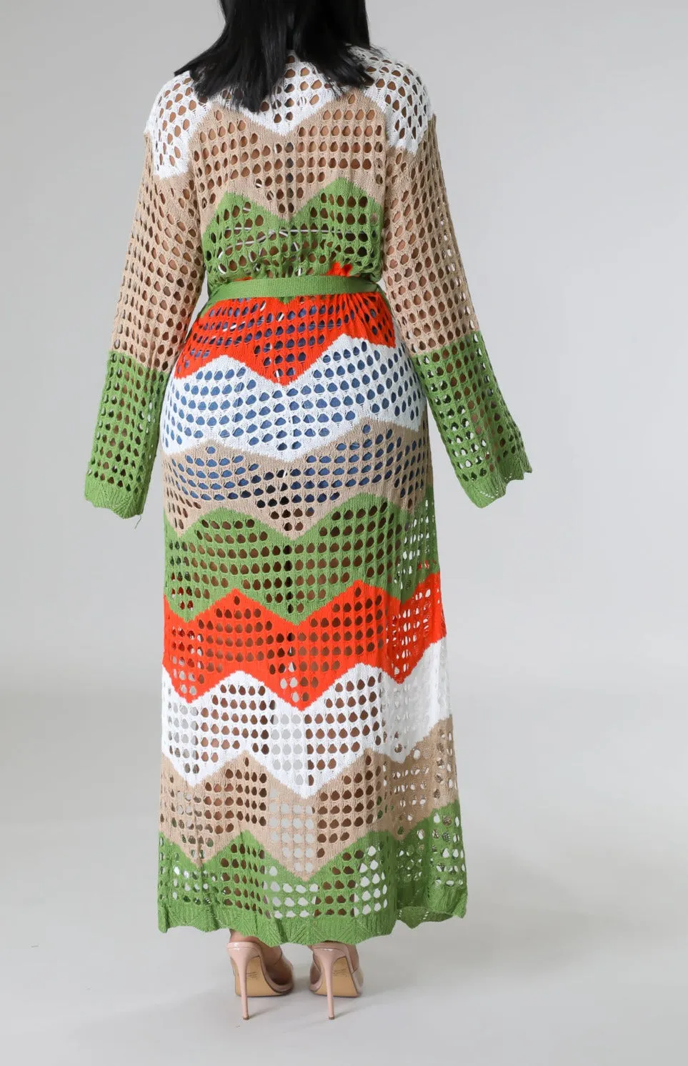 Hand Crafted Knit Cardigan