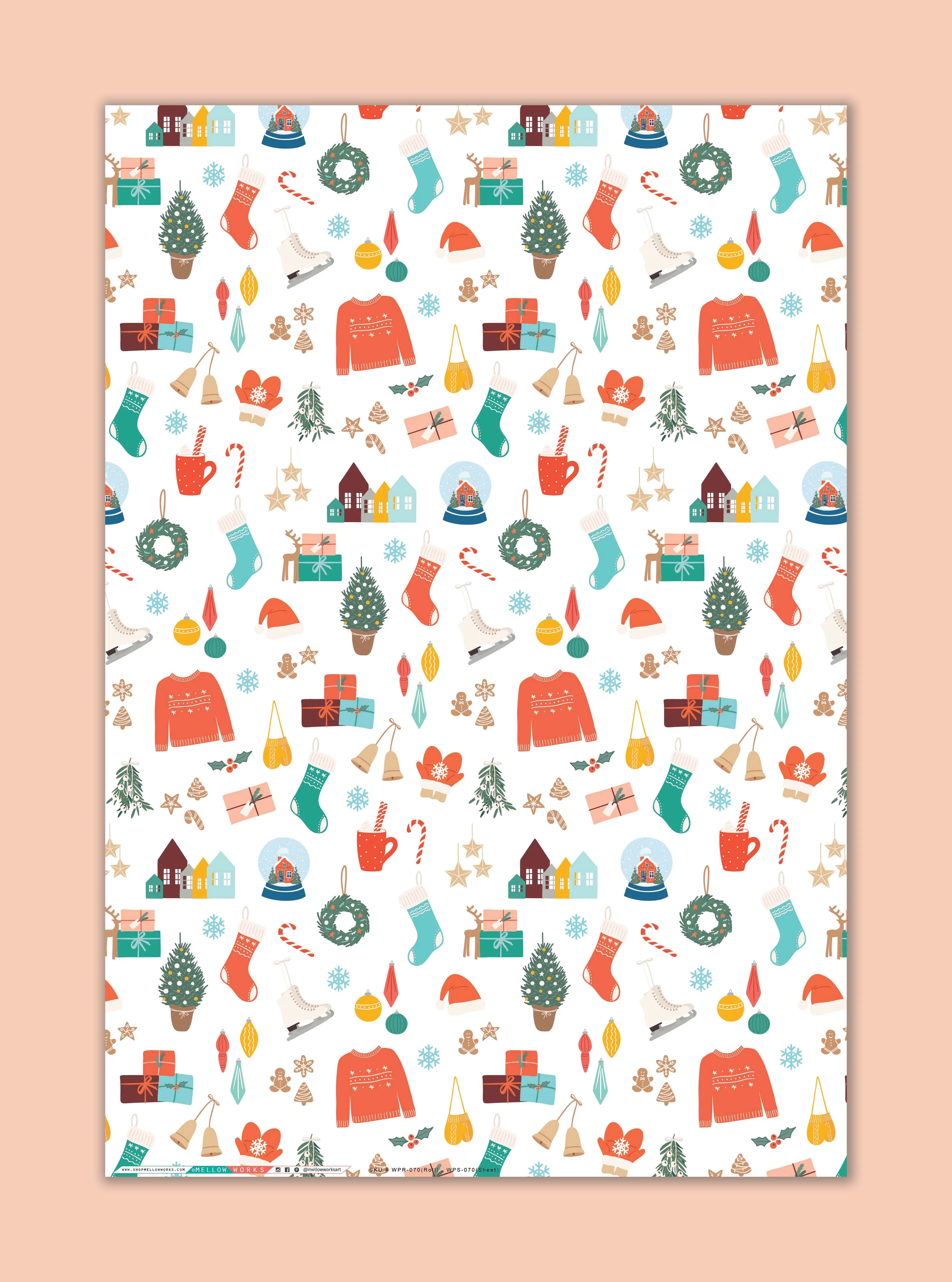 HOLIDAY FAVORITES CHRISTMAS Gift Wrap Roll