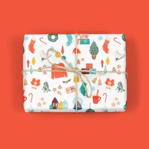 HOLIDAY FAVORITES CHRISTMAS Gift Wrap Roll