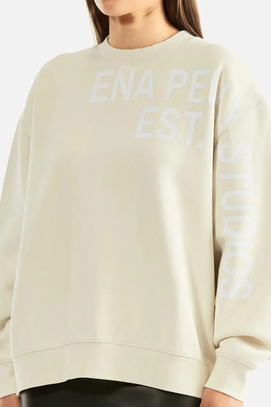 Lilly Oversized Sweater Studio Cement