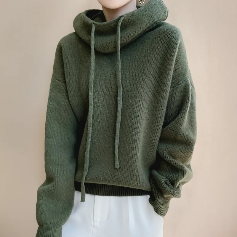 Lylia™ - Cozy Knit Hoodie