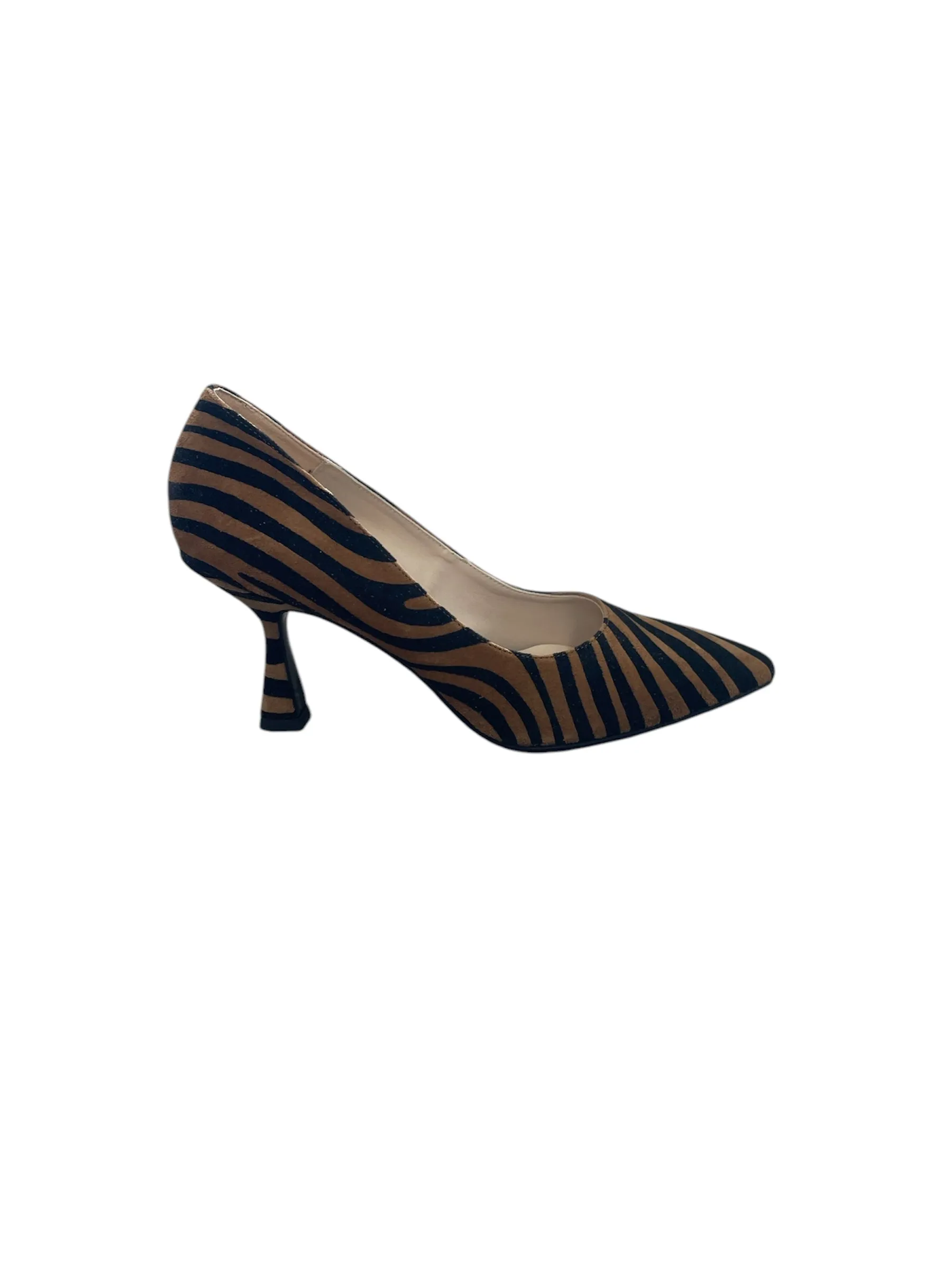 Marian suede leopard stripe shoe