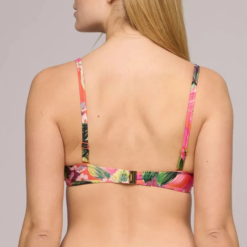 Marie Jo Swimwear - Norma Jeanne Padded Strapless Bikini Top Tropical Sunset