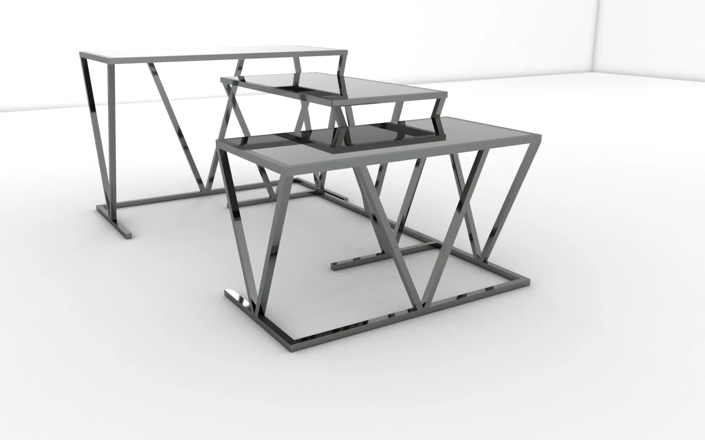 Moresby Nesting Buffet Tables