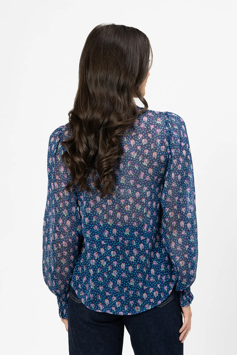 Movement Blouse - Tulip Pop
