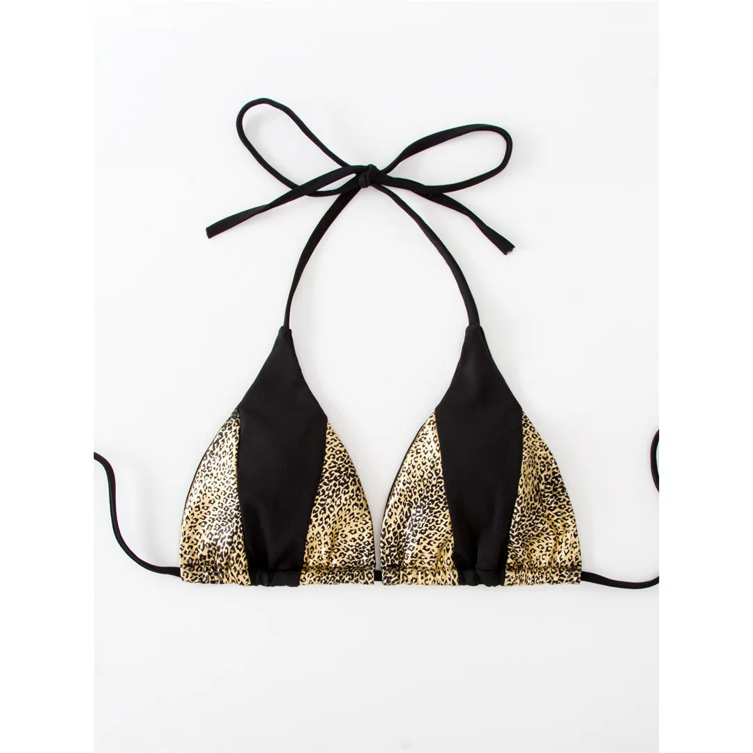 Paula Splicing Halter Bikini