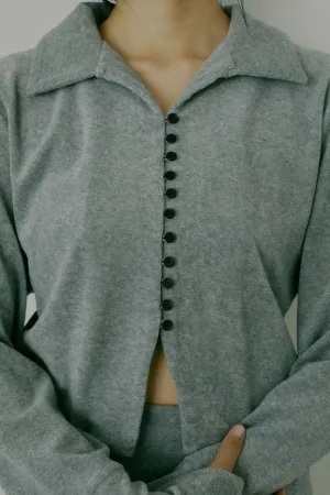 Pile fabric shirt tops