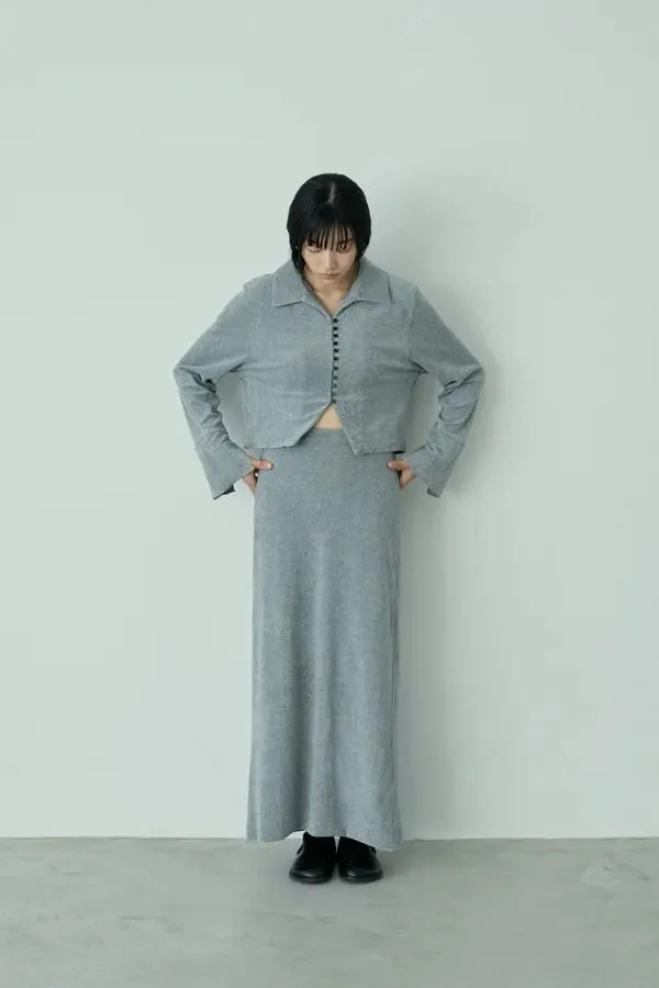 Pile fabric shirt tops
