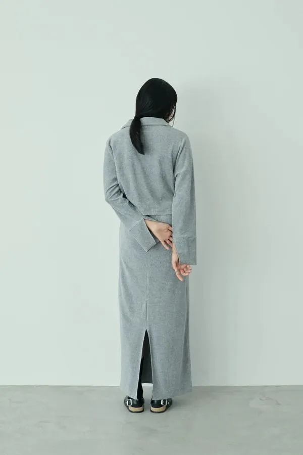 Pile fabric shirt tops