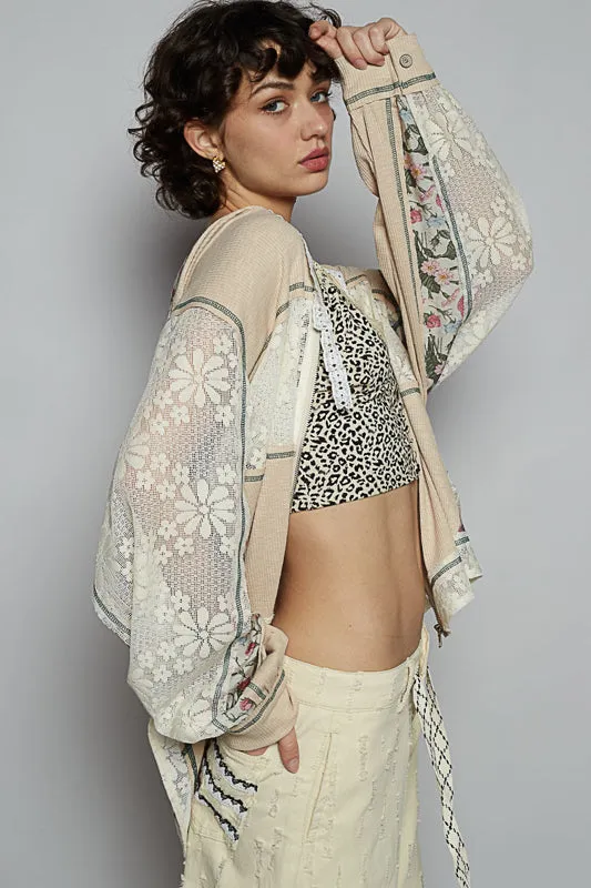 POL Feminine and Fabulous Zip Up Hoodie