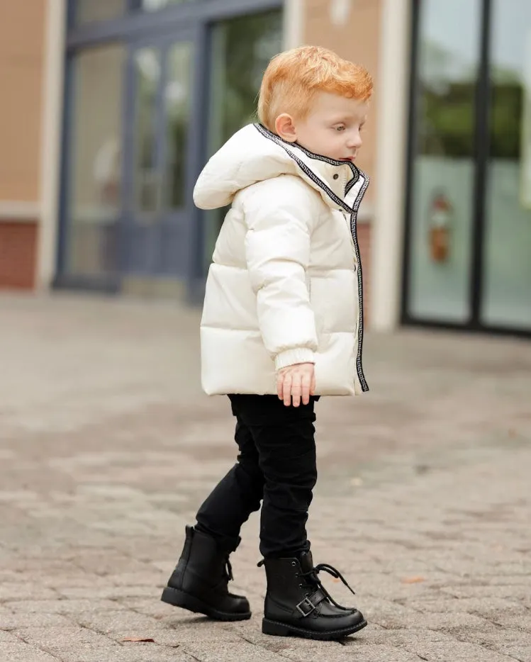 Pramie Small Boys Ivory Jacket