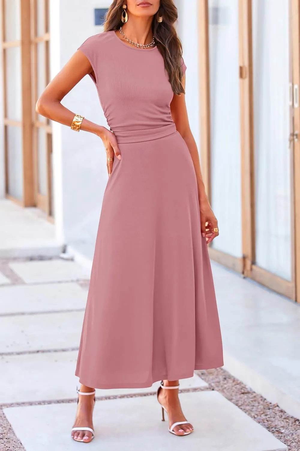 PRETTYGARDEN Smmer Two Piece Skirt Set for Women 2025 Dressy Casual Knit Matching Travel Spring Vacation Lounge Outfits