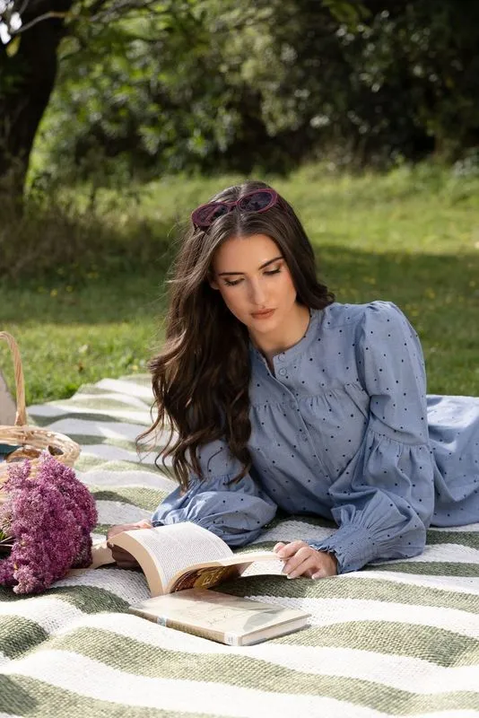 Seeking Lola - Keeper Blouse - Denim Spot