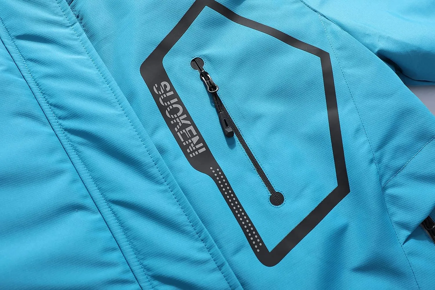 SUOKENI Women's Waterproof Warm Winter Snow Coat Hooded Raincoat Ski Snowboarding Jacket