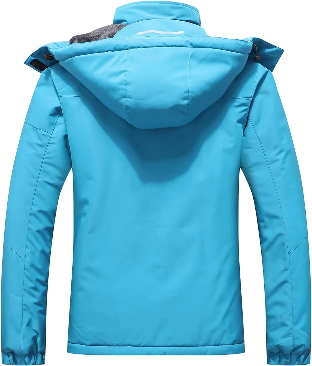 SUOKENI Women's Waterproof Warm Winter Snow Coat Hooded Raincoat Ski Snowboarding Jacket