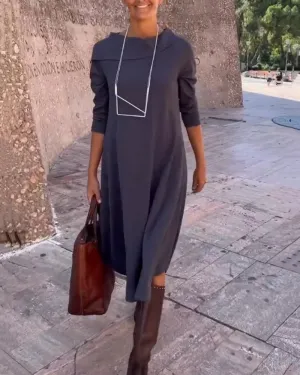 TastyHottie - Elegant Dress with Lapels