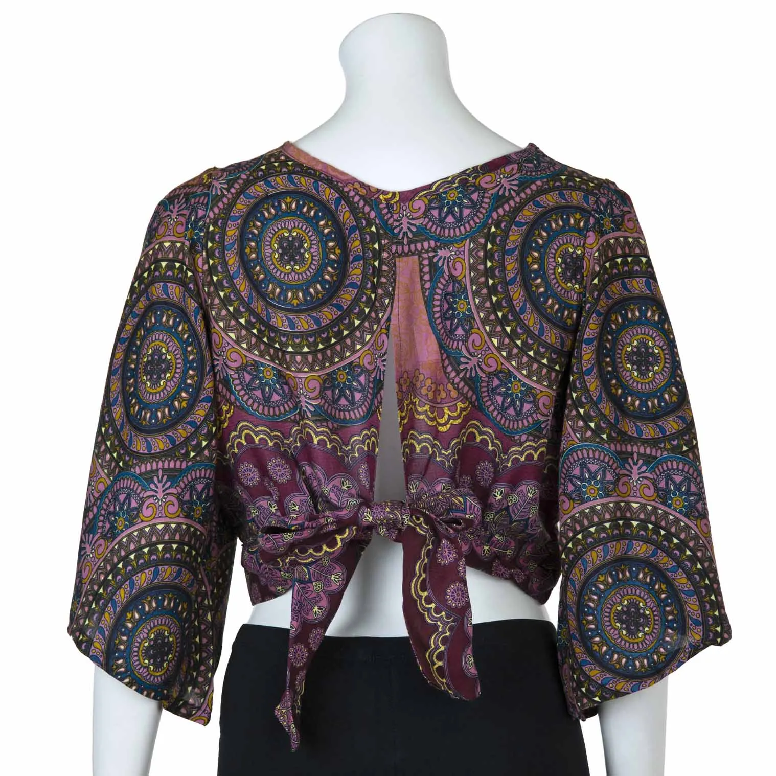 Thai Rose Open Back Top
