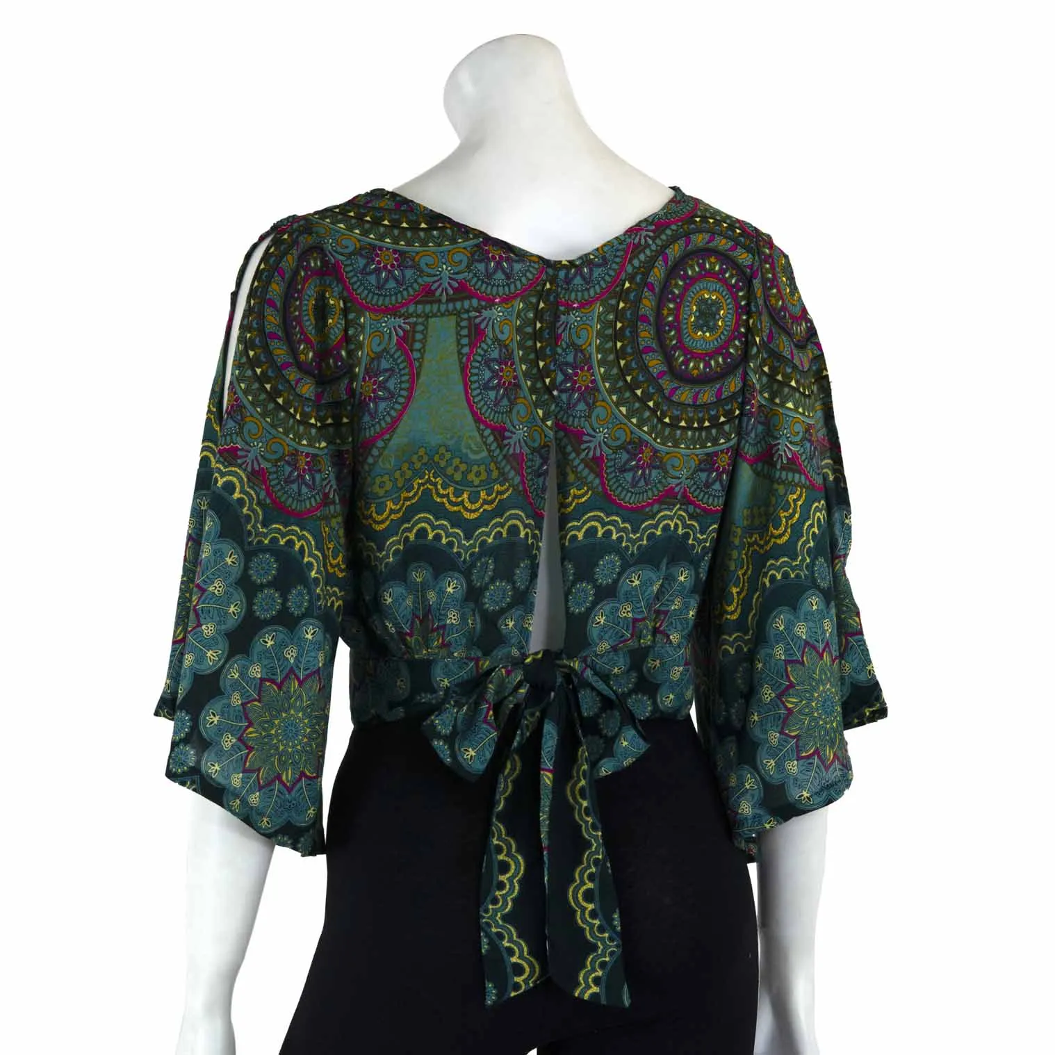 Thai Rose Open Back Top