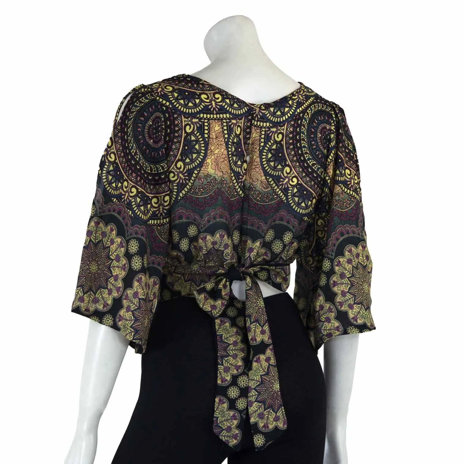 Thai Rose Open Back Top