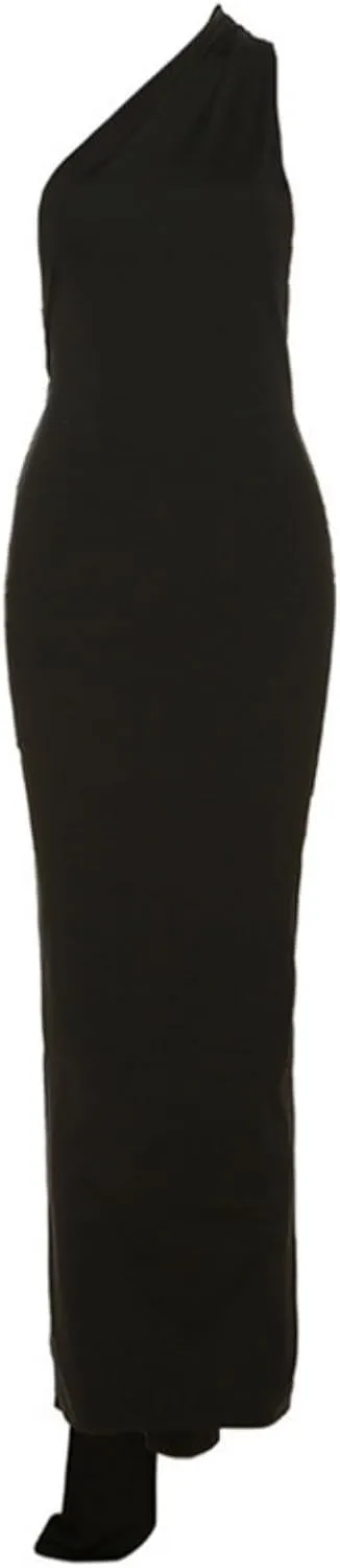 TICBRY Women's Sexy Elegant One Shoulder Backless Floor Length Long Maxi Dress