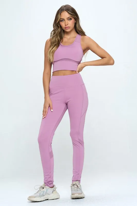 Trendy Two-Piece Activewear Ensemble!