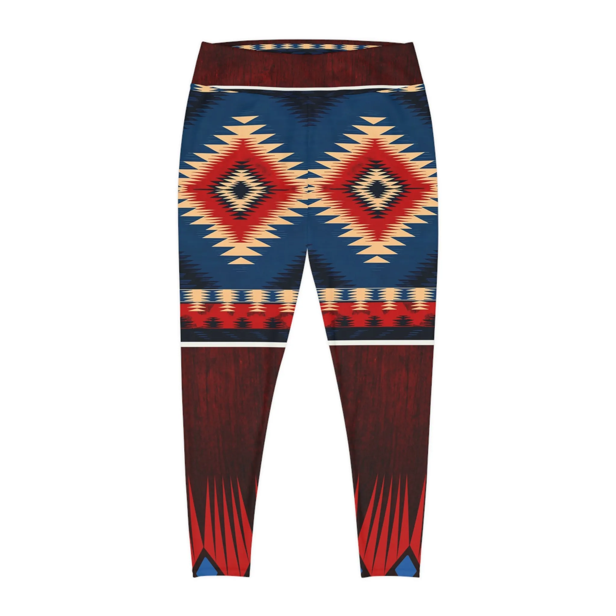 Tribal Print Plus Size Leggings - Stylish and Comfortable Activewear