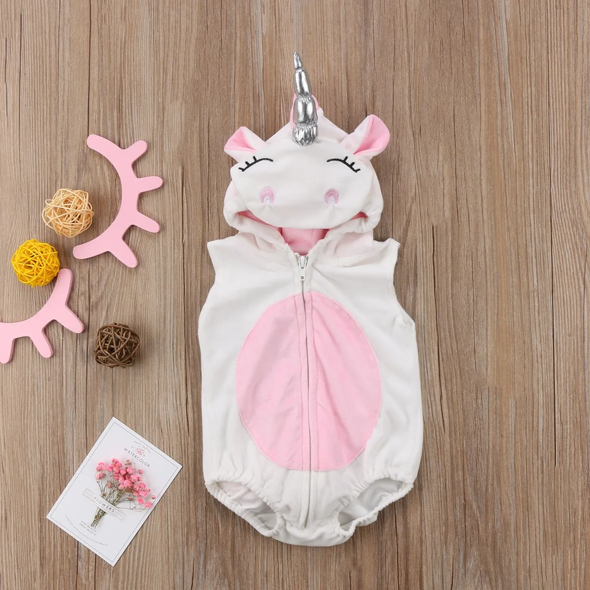 Unicorn Hoodie Jumpsuit