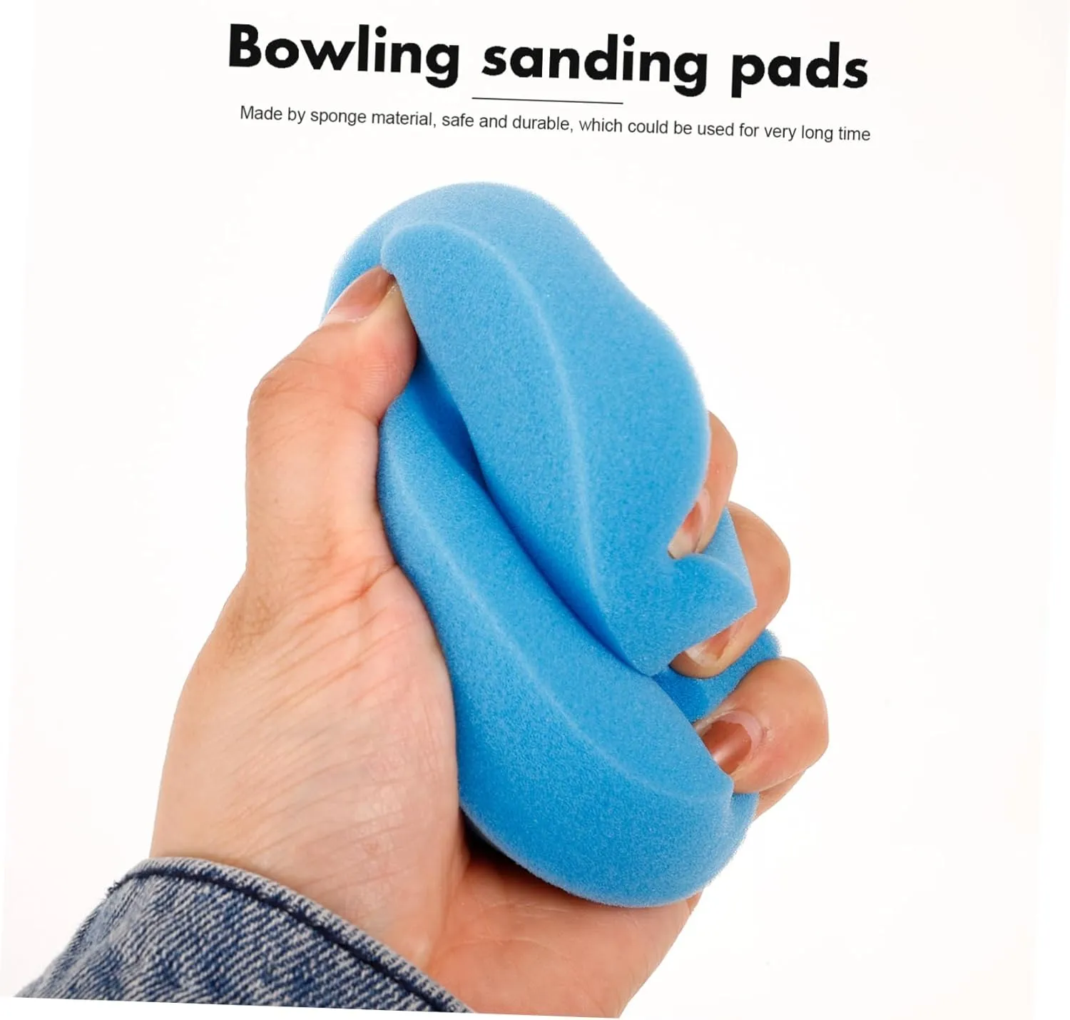 VANZACK Bowling Ball Polishing Sponge Sponges Bowling Balls Ball Polishing Pad Professional Bowling Pad Sponge