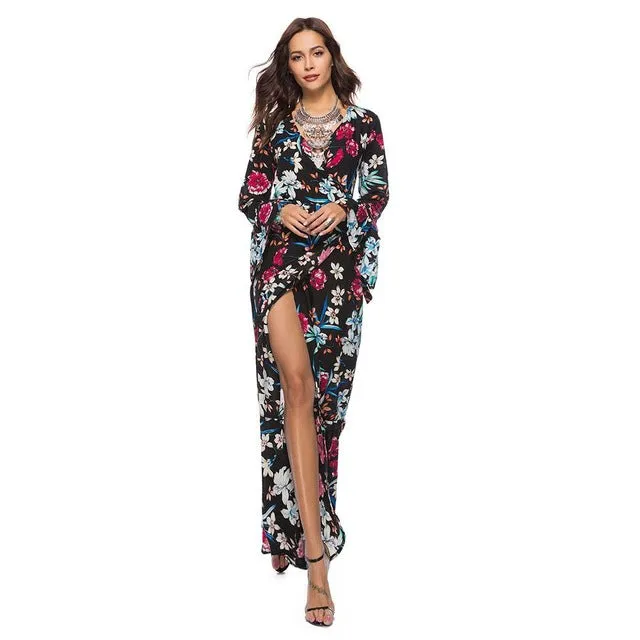Vintage Elegant Long Maxi Dress