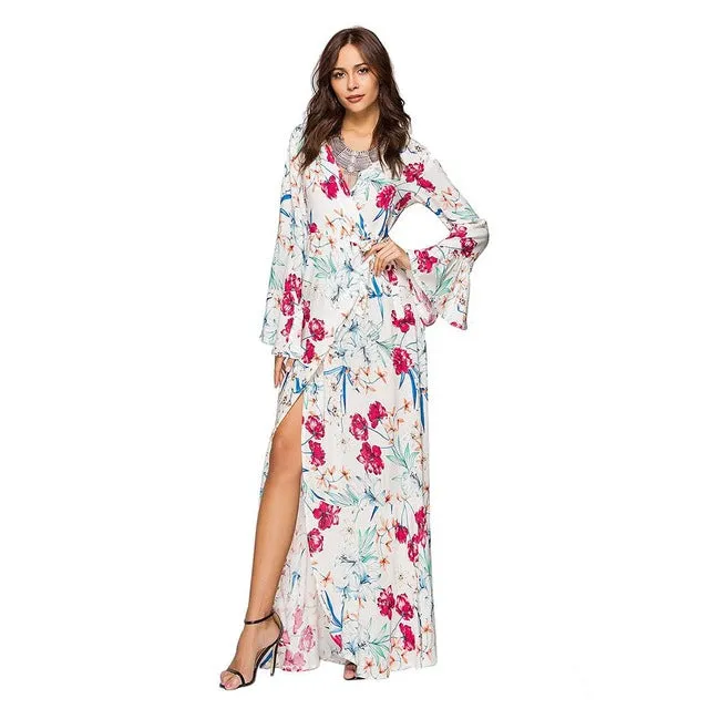 Vintage Elegant Long Maxi Dress
