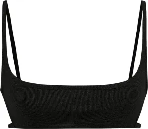 WDIRARA Women's Square Neck Sleeveless Micro Crop Cami Tops Backless Summer Trendy Camisole