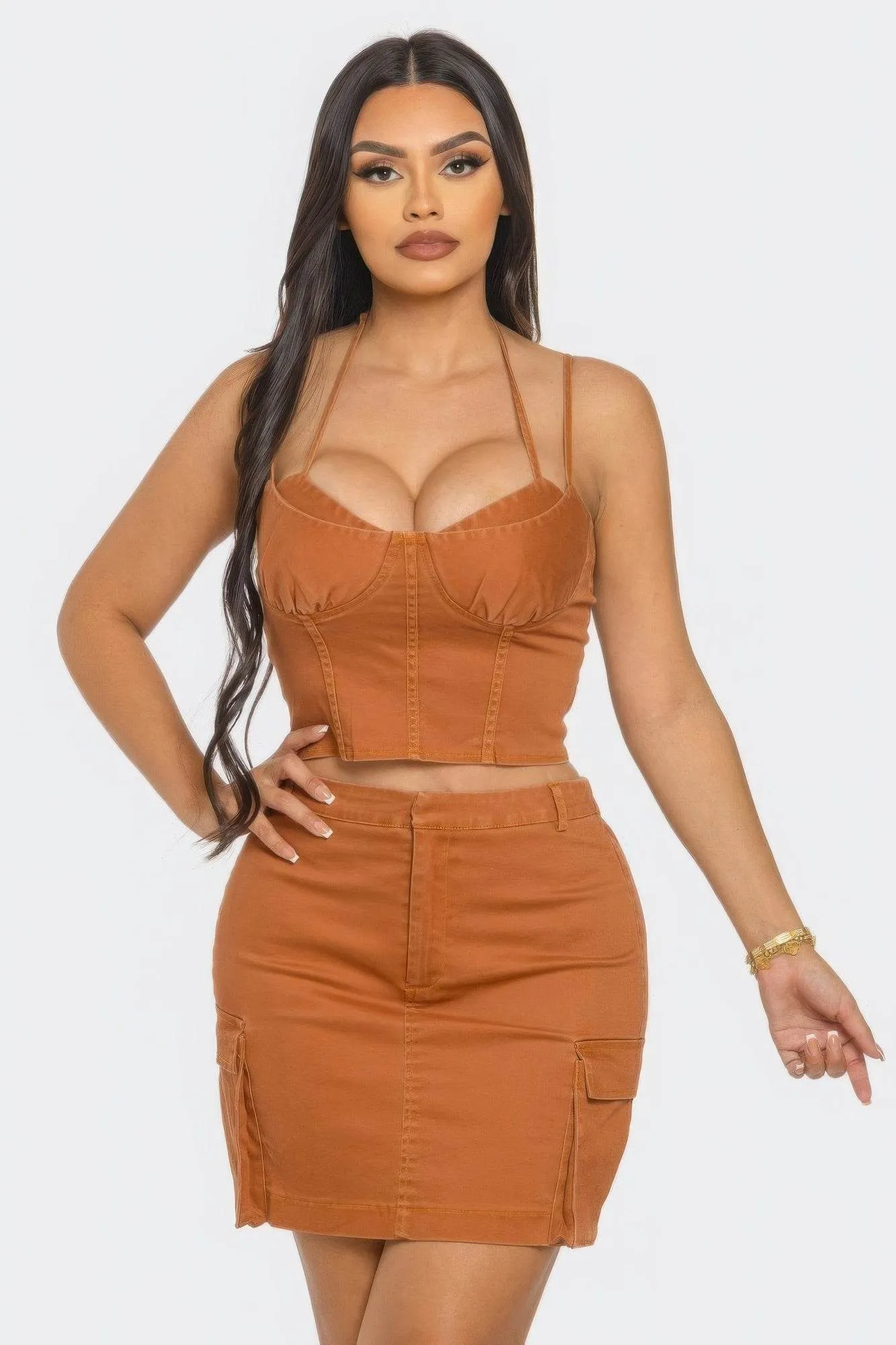 Women's 3PC Outfit Skirt Set