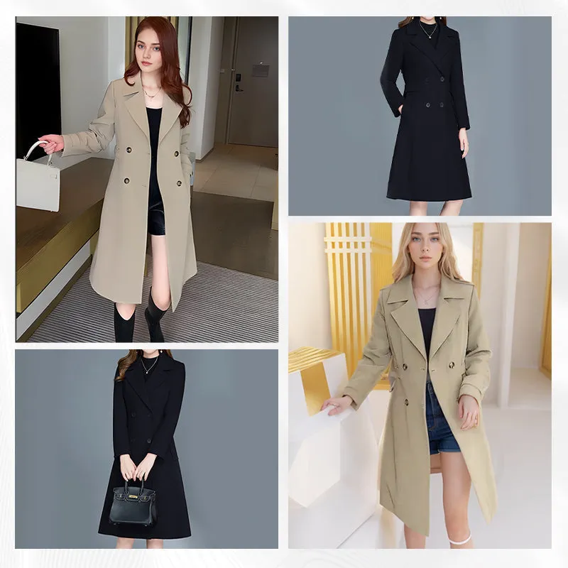 Women's Elegant Warm Trench Coat