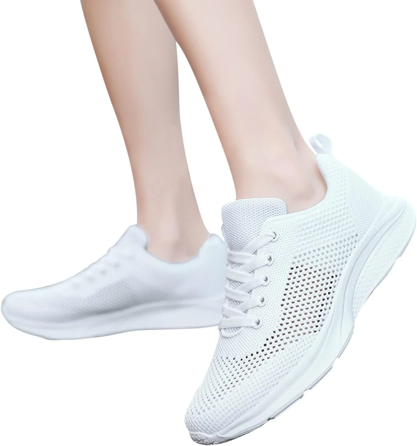 Women's Lace Up Walking Shoes Lightweight Casual Running Sneakers Slip On Shoes Women Wide Width Men's Casual Dress Shoes Wedge Sneakers Red Tennis Shoe Trainers Shoe
